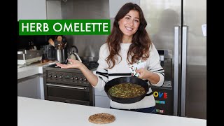Herb Omelette Recipe by Mimi Ikonn