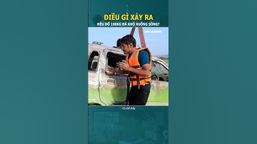 Điều gì sẽ xảy ra nếu đổ 100kg đá khô xuống sông? #shorts