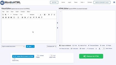 How to convert Text To HTML with simple step