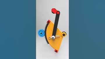 Double Dwell Reciprocating Mechanism #mechanical #mechanism #mechanic #engineer