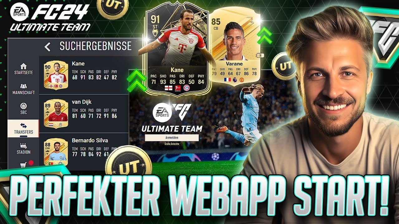 FUT Web App EA Fc 24 #1 pierwszy odcinek z web app 