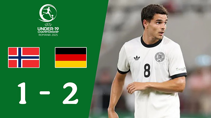 Norwegen U19 - Deutschland U19 (1-2) Highlights | U-19 EURO 2024/25 | Spiel heute Highlights!