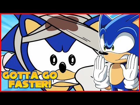 SONIC'S IN TROUBLE!! Sonic reacts to Sonics last life part 2