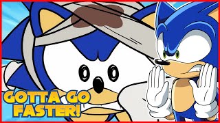 SONIC'S IN TROUBLE!! Sonic reacts to Sonics last life part 2