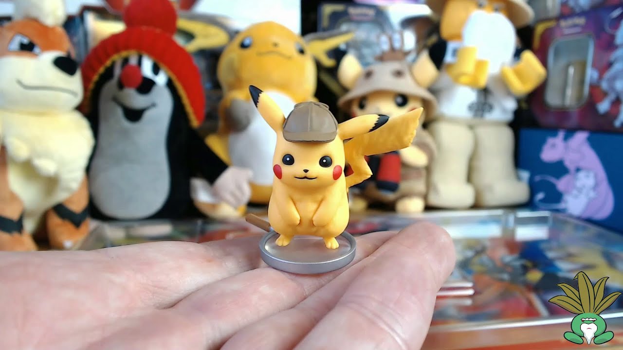 Detective Pikachu On The Case Figure Collection   Hidden Fates Elite ...