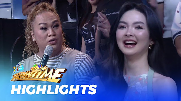It's Showtime: Negi, nagbigay ng PAMPAGANDA TIPS kay ‘PBB’ alum Kai Montinola?! (Breaking Muse)