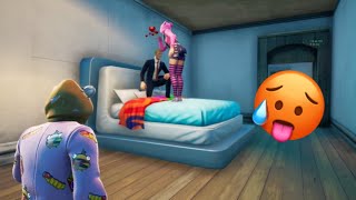 Fortnite Roleplay THE SUS BABYSITTER (MY DAD LEFT!?) (A Fortnite Short Film)