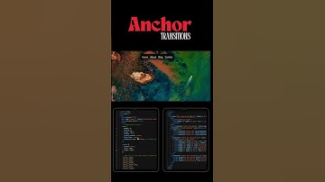 Smooth Anchor Transitions in HTML, CSS & JS | Scrolling Magic by IT Guru Solutions #shorts #navbar