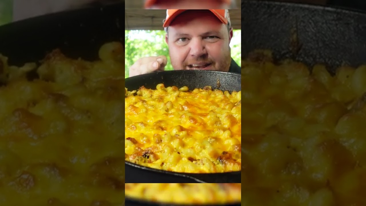 Smoked Brisket Mac & Cheese  #elitebbqsmokers #shorts