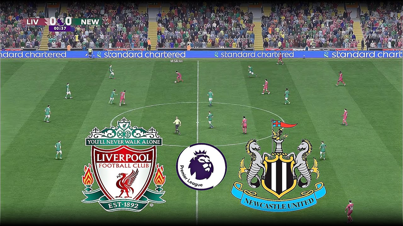 LIVERPOOL v NEWCASTLE UNITED / PREMIER LEAGUE 2023/24 - YouTube