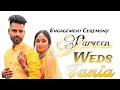 Parveen weds tania engagement ceremony