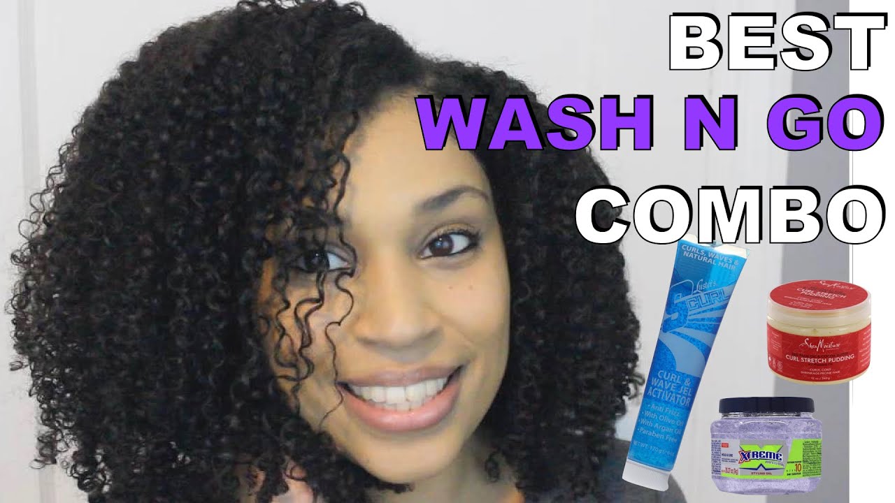 BEST WASH N GO COMBO EVER! FEATURING JHERI CURL JUICE ACTIVATOR