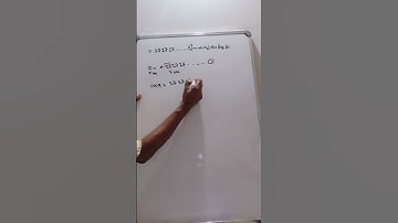 STEP-BY-STEP PROCESS TO CONVERT 0.27272727...........,..INTO A FRACTION