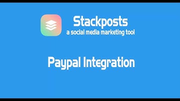 Stackposts - Paypal Integration