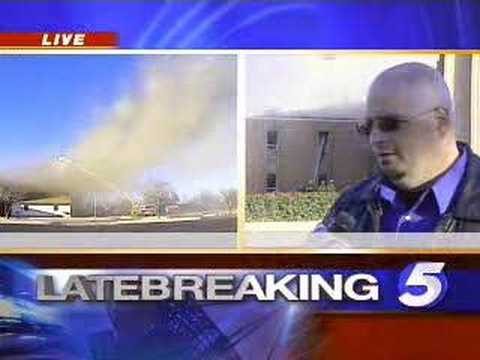 Church Facility Manager Reacts To Fire