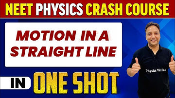 MOTION IN A STRAIGHT LINE in 1 Shot : All Concepts, Tricks & PYQs |  NEET Crash Course | UMMEED