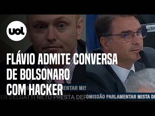 DELGATTI FICA EM SILÊNCIO DURANTE QUESTIONAMENTOS DE FLÁVIO BOLSONARO NA  CPMI 