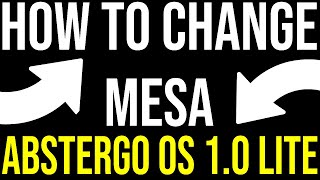 How to Change MESA in Abstergo OS 1.0 Lite Explanation URDU/Hindi (Guaranteed 60 FPS) screenshot 2