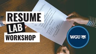 Resume Lab