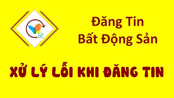 vBDS | Xử lý các Lỗi khi đăng tin BĐS tự động bằng phần mềm