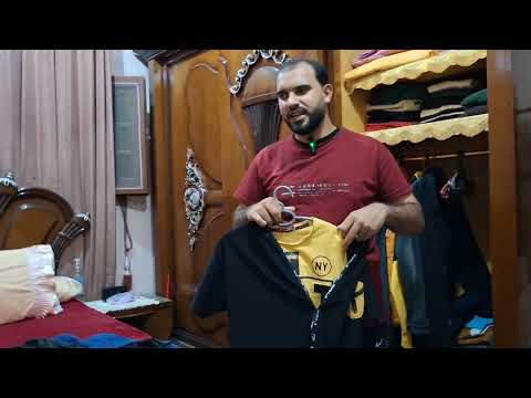 شوفوا ابو يوسف ازاي هيطلع هدومه لوحده وينسق طقم عشان يخرج بيه