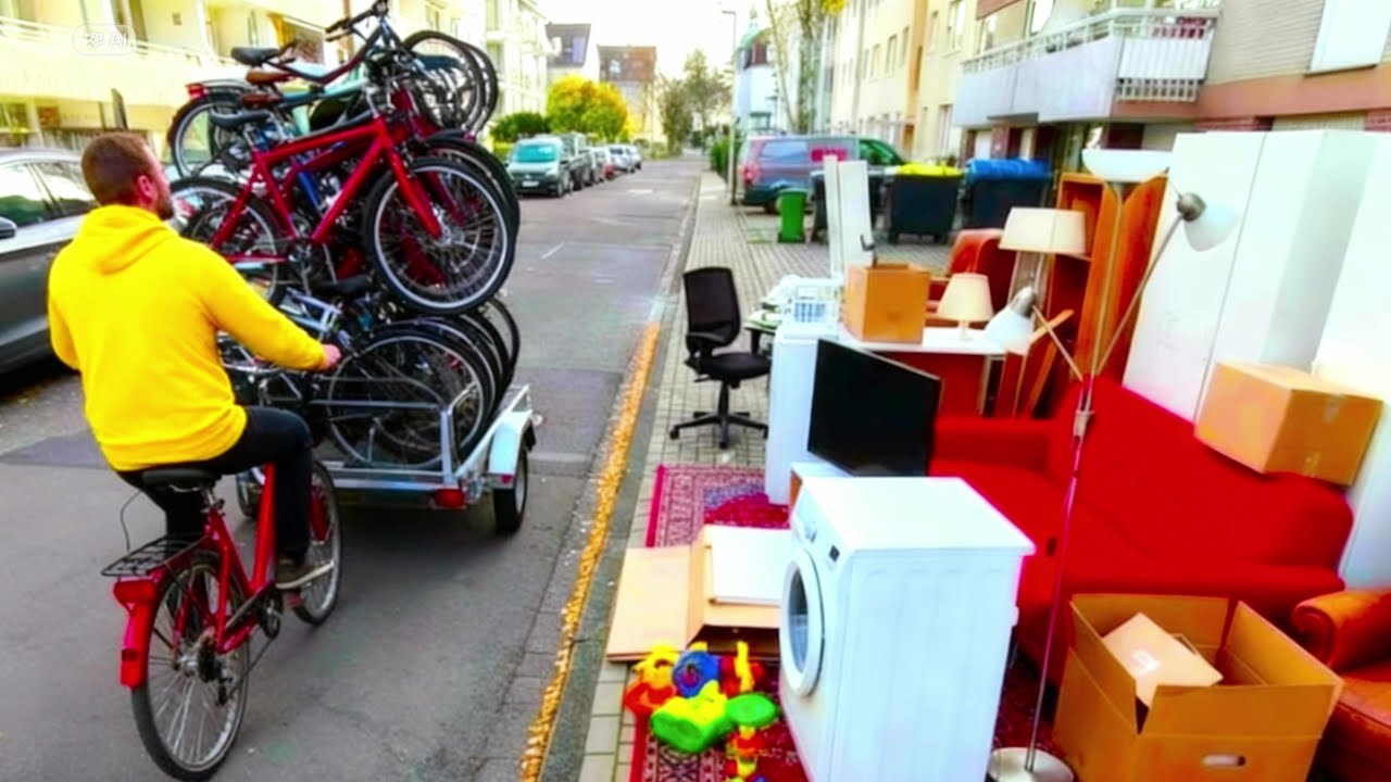 Эти велосипеды БЕСПЛАТНЫ В ГЕРМАНИИ? (Смотрите с субтитрами и подписывайтесь:) №36