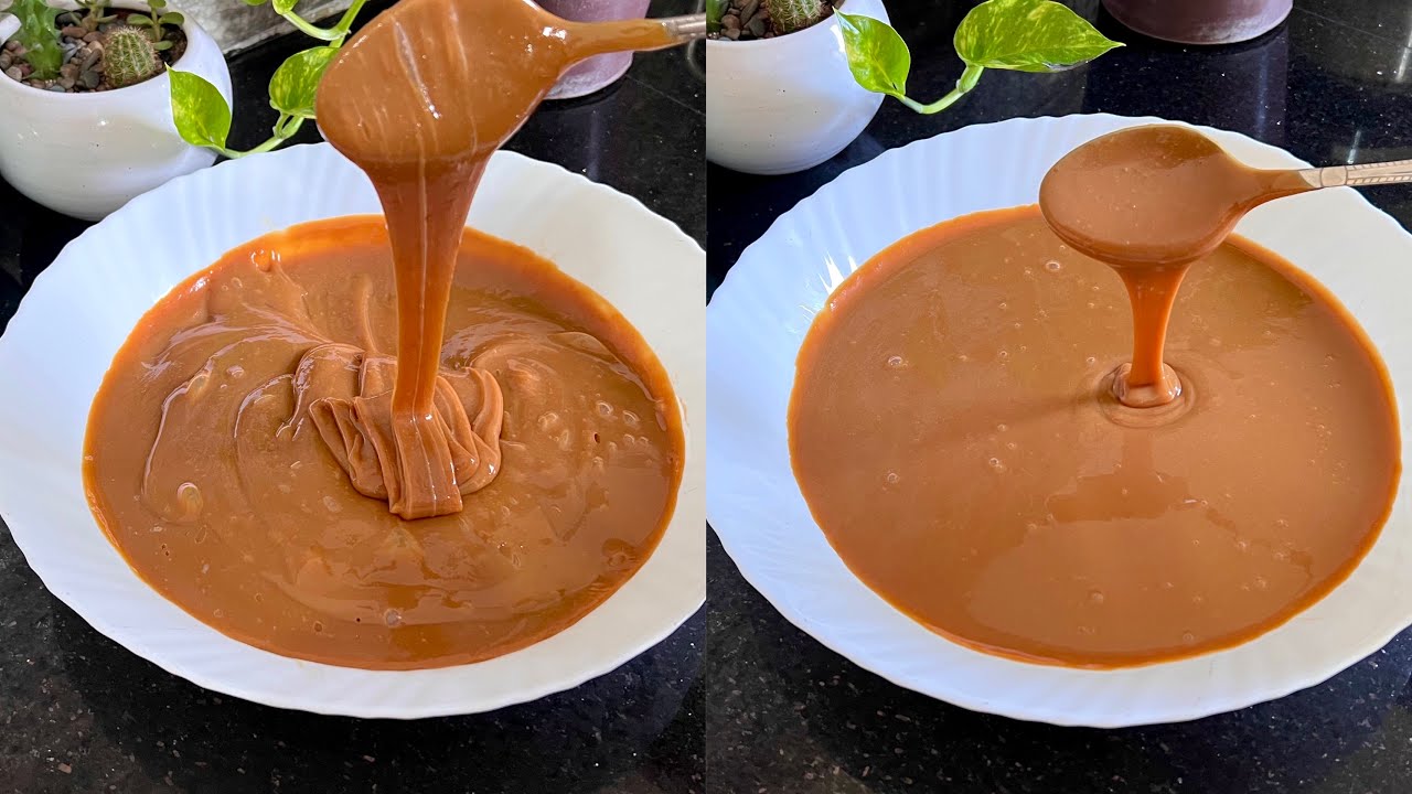 وصفة نيسلي كراميل او توفيا كراميل لي نخدم بيها ليكوموند وجامي نبدلها لحشو الحلويات والكيك بقوام رائع