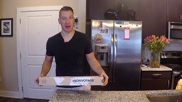 Best birthday gifts -  Scratch map unboxing - Review by Brandon