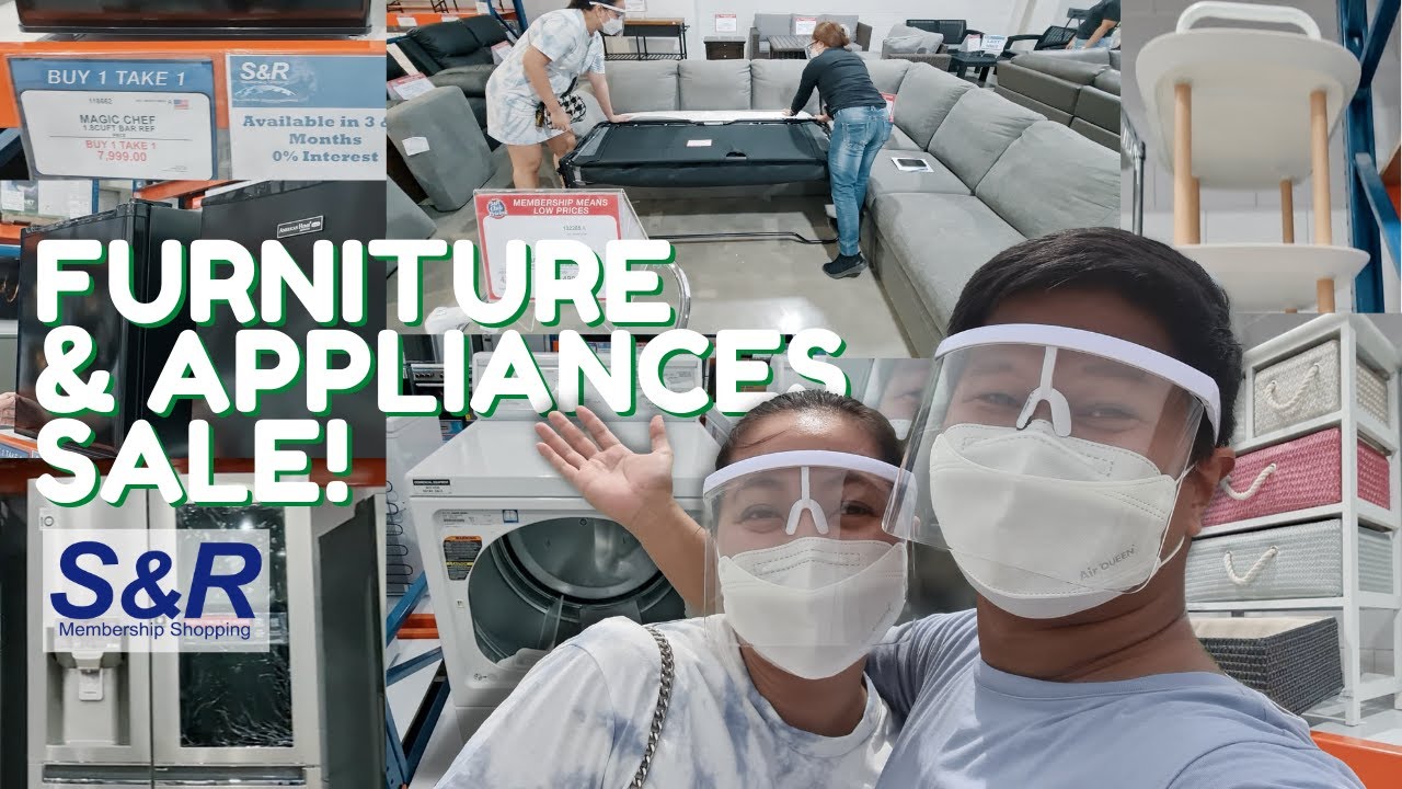 S&R Marikina FURNITURE and APPLIANCES SALE (Tour & Shopping) Omni