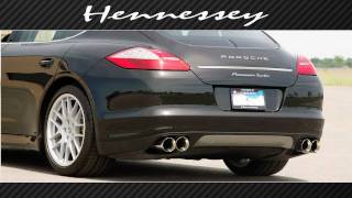 See & hear the 2010 porsche panamera turbo in action with its upgraded
stainless steel exhaust system from hennessey performance. this gains
23 hp at ...