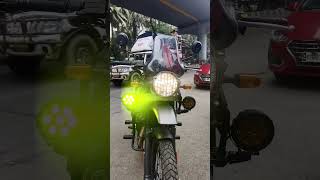 HJG 7 Led White/Yellow Fog Light (70W) with yellow filter || Bikester Global