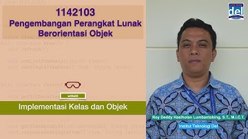 [Praktikum OOSD w03s02] Implementasi Kelas dan Objek