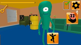 Plankton Gang Secret Sponge's Neighbor Escape 3D | Level 1 | Gameplay screenshot 3