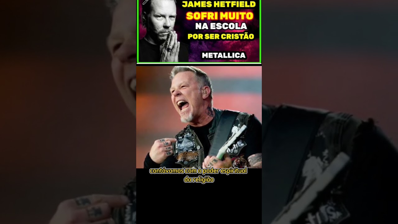 ⁣JAMES HETFIELD E SUA VIDA NA INFÂNCIA #metallica