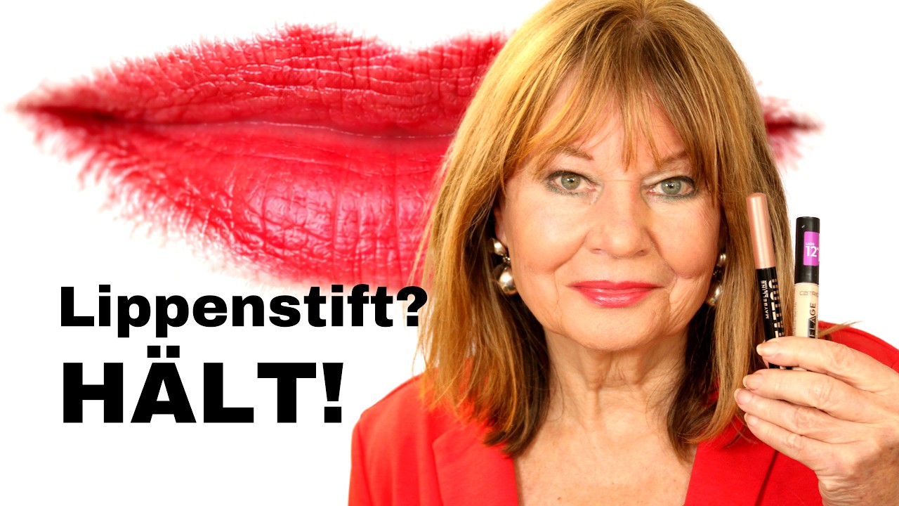 Lippenstift verläuft? Machen Sie DAS!