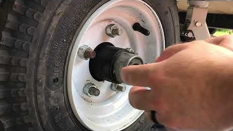 How to Grease Utility Trailer Bearings
