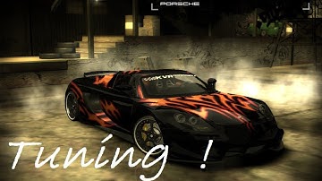 NFS: Most Wanted - Tuning Porsche Carrera GT [HD]