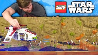 Massive LEGO Mountain and Plans | LEGO Utapau Update
