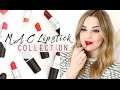 MAC Lipstick Collection & Swatches! | I Covet Thee