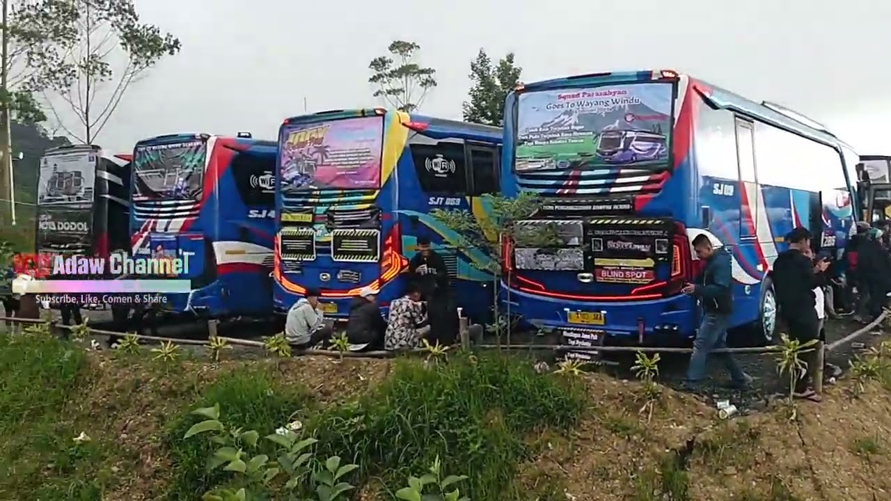 varian bus basuri ! trip wayang windu