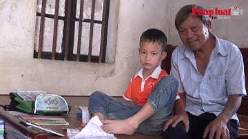 Nghị lực vượt qua nghịch cảnh của cậu học trò không tay ở Bắc Ninh