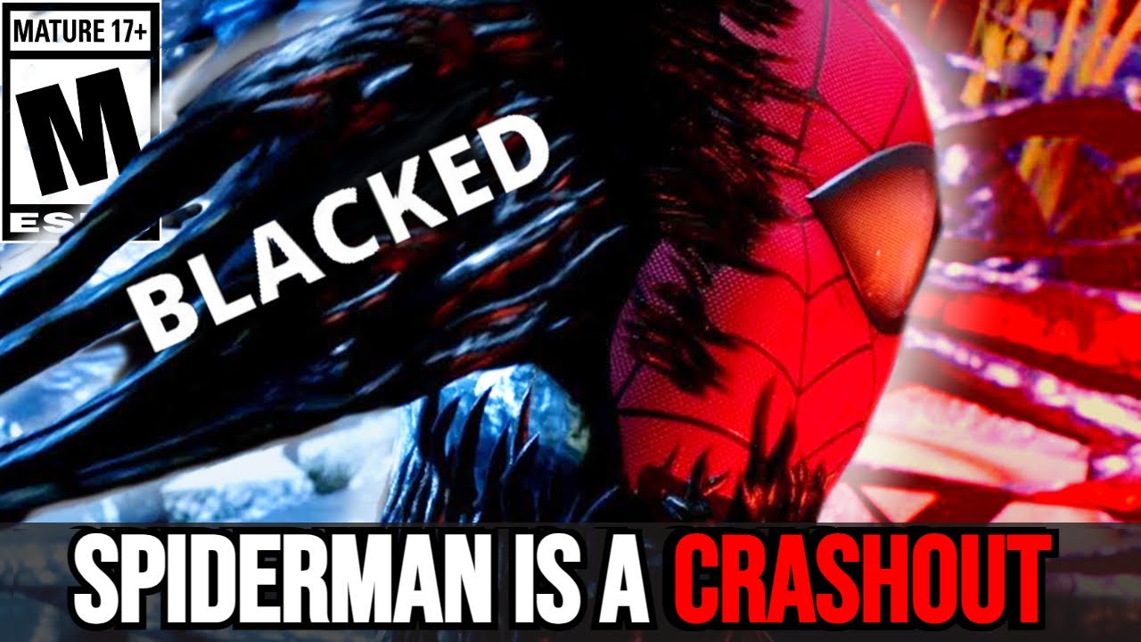 BLACK SUIT SPIDERMAN IS A TWEAKER