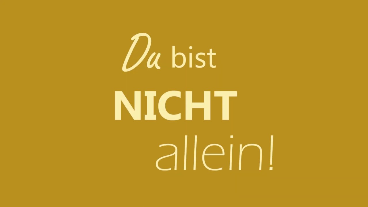 Du bist nicht allein YouTube