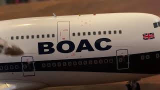 First On YouTube Lupa Models/Inflight200 1/200 British Airways BOAC 747-400 Heritage Model