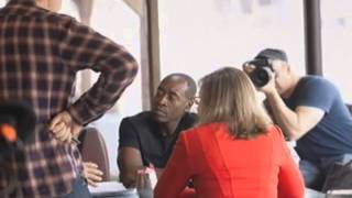 Movie star films documentary in Plainview
