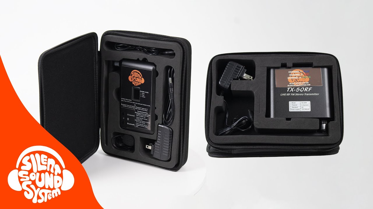 Silent Sound System – 3-Channel 3 Channel Wireless Transmitter