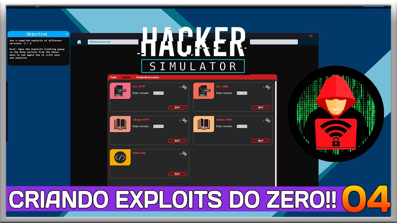 HACKER SIMULATOR - O MELHOR SIMULADOR DE HACKER! MUITO REALISTA