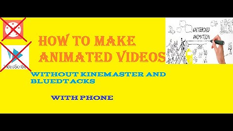 How to make animated video without Kinemaster and Videoscribe| |  Full tutorial | #TheIndianTechGuy