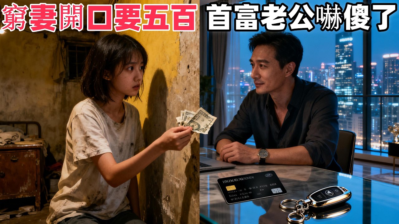 上午相親，下午領證，女孩不知老公是首富，吞吞吐吐要五百塊零花錢