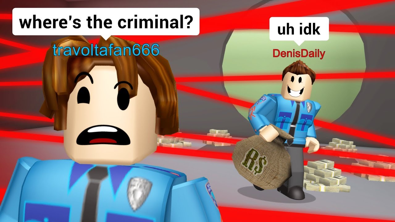 Pretending To Be A Police Officer In Mad City Roblox Youtube - denis daily roblox obby pranking